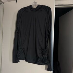 Black Long Sleeve Hoodie